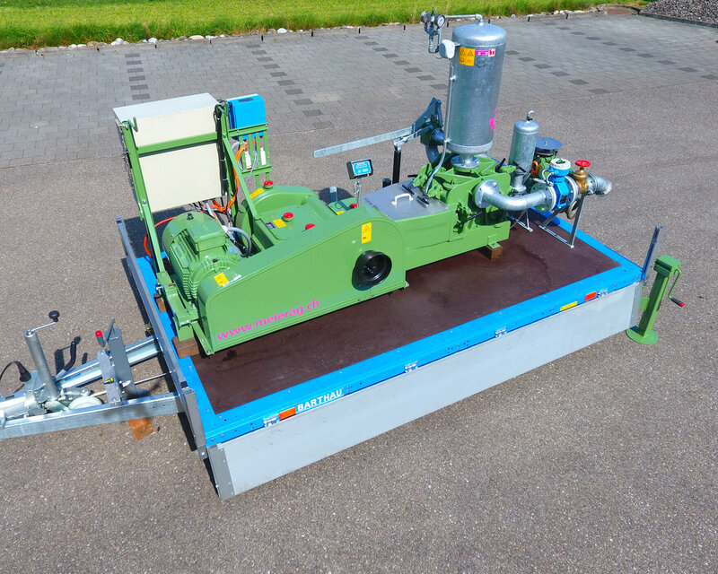 Rundumansicht Kolbenpumpe